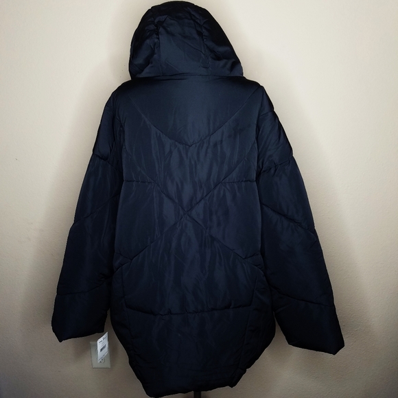 Free People Black Puffer Jacket - Picture 6 of 7